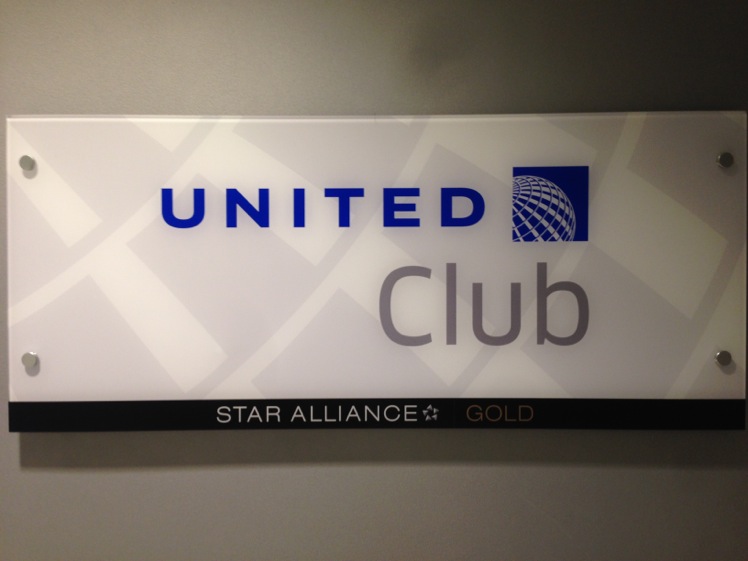 United Club Sign