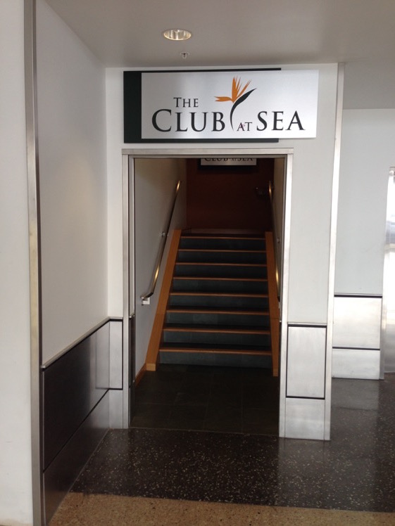 The Club entrance