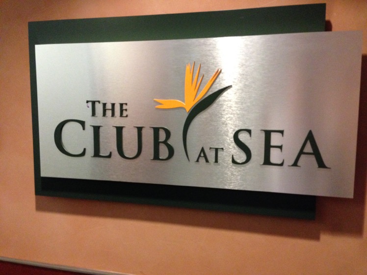 The Club sign