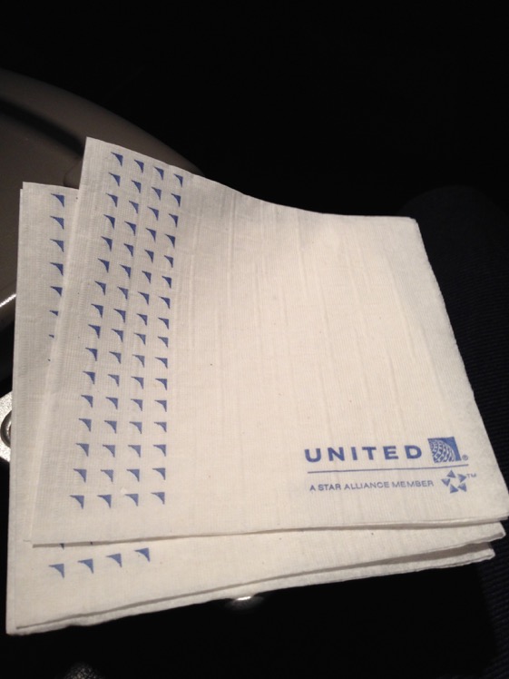United's new napkins