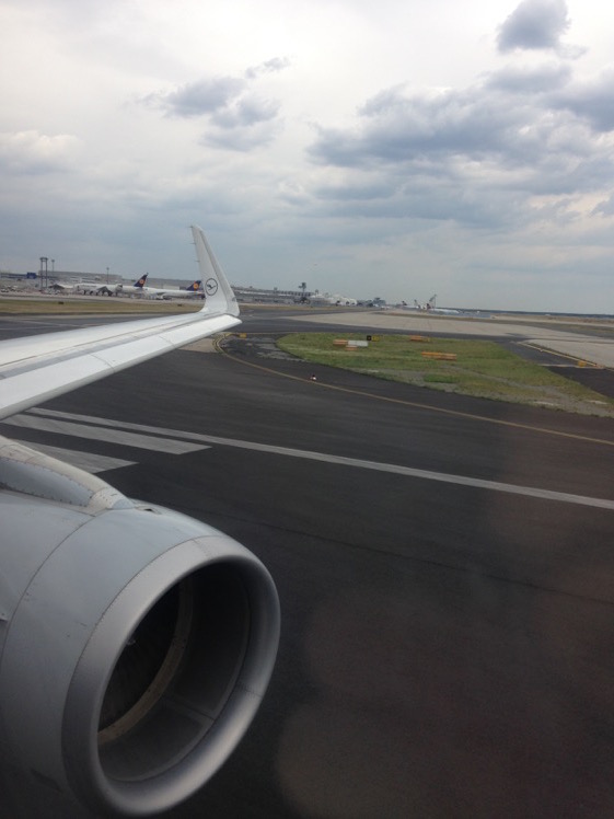 Lufthansa A320 Wing