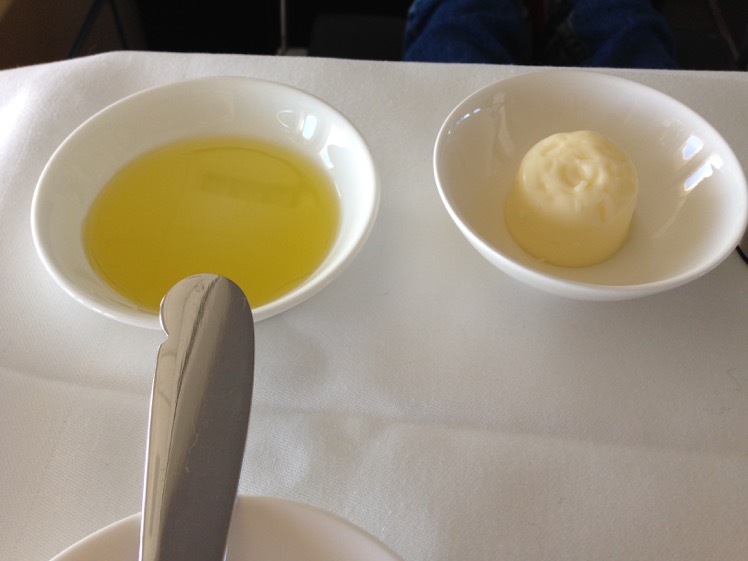 Butter and vinaigrette