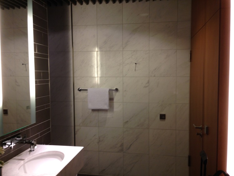 LH First Class Terminal bath/shower room