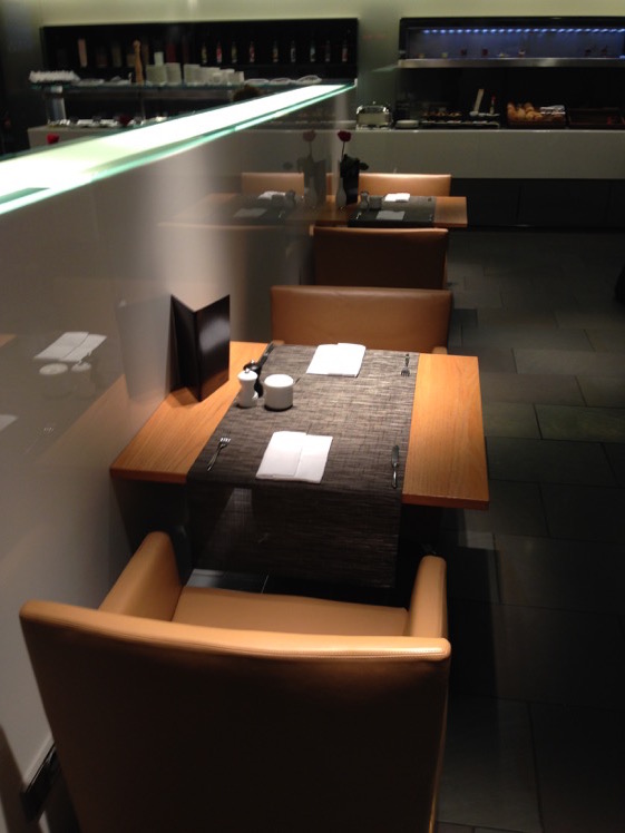 LH First Class Lounge Munich restaurant