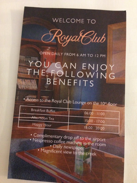 Royal Club benefits