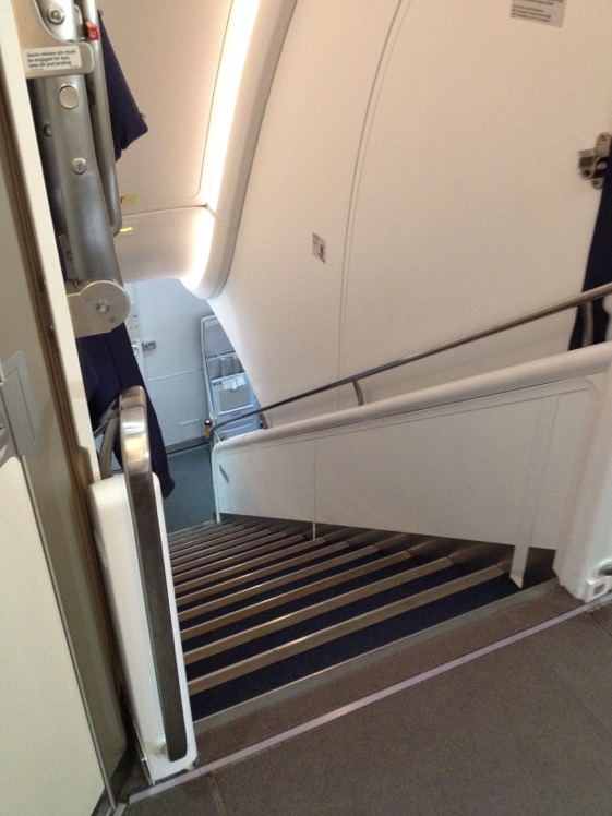 LH First Class A380 Stairway