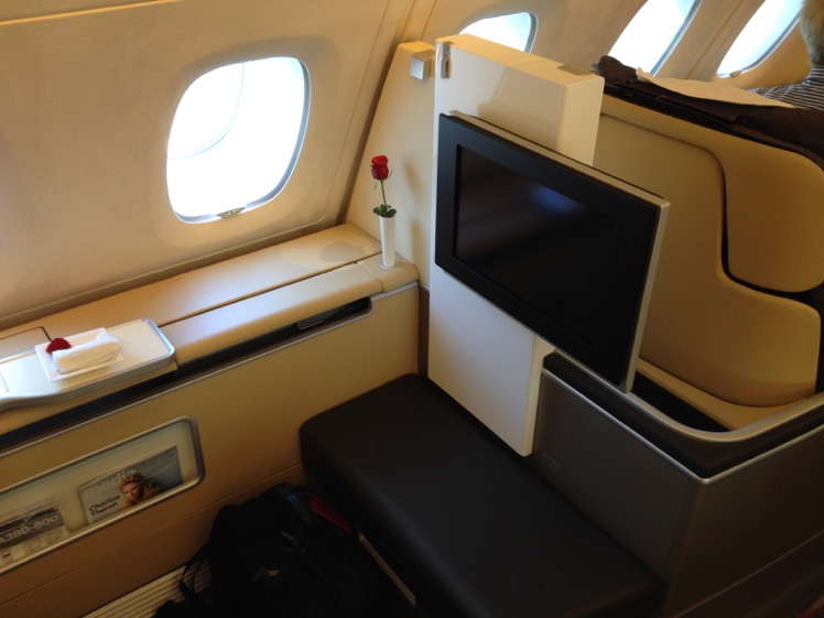 LH First Class A380 Seat 2A
