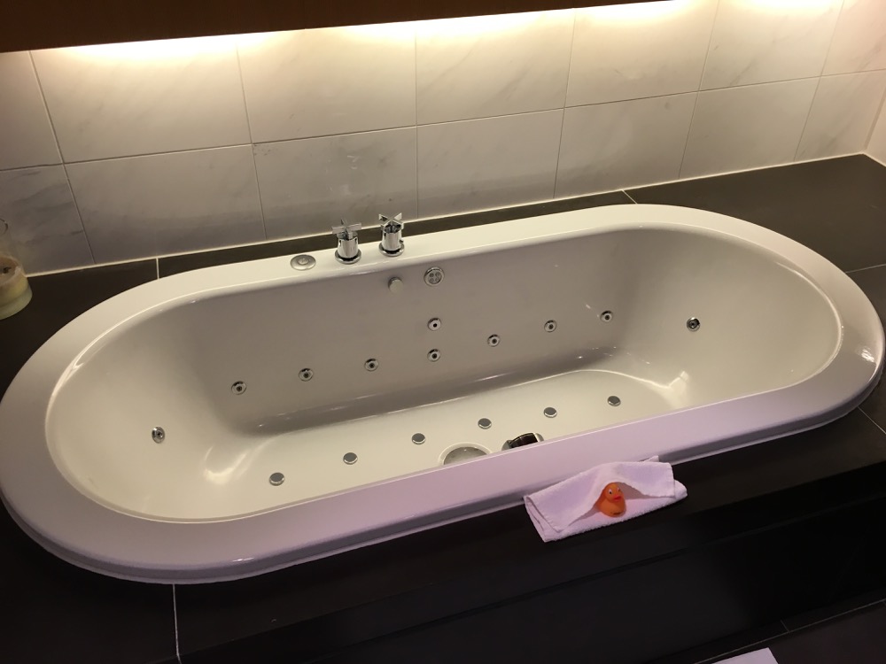 LH F Lounge MUC Bath/Shower Room Bathtub