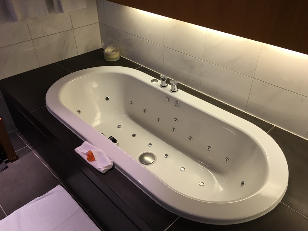 LH F Lounge MUC Bath/Shower Room Bathtub