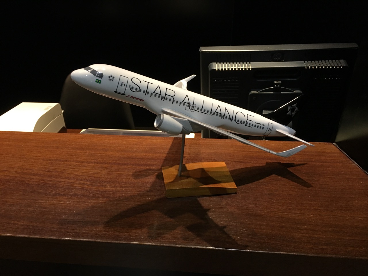 Star Alliance Model Airplane