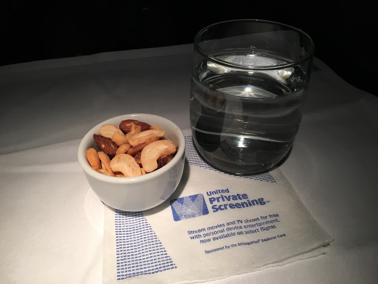 Water and Warm Nuts