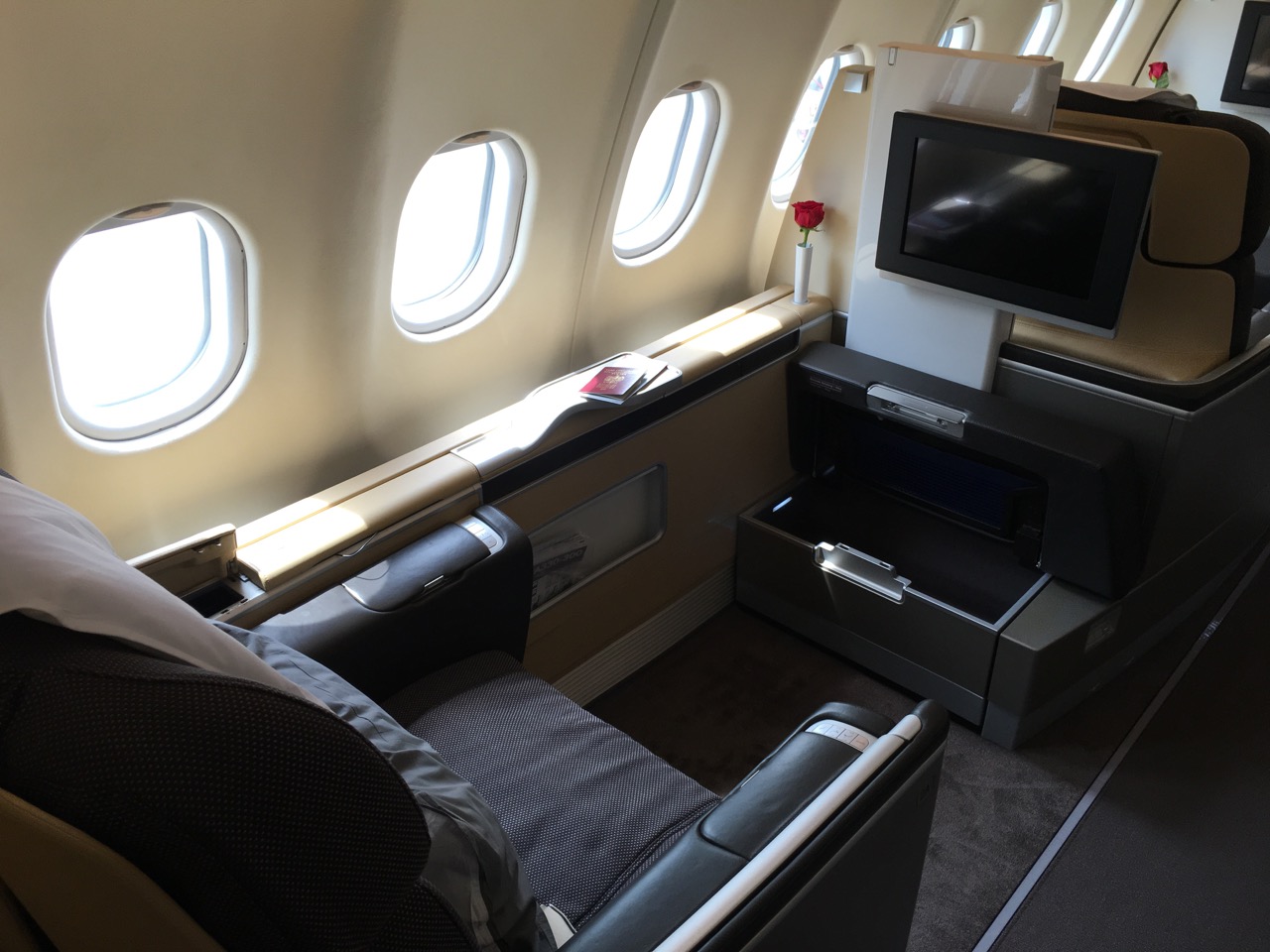 Lufthansa First Class A330 Seat